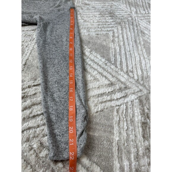 Petite Apt. 9 Sweater Gray Size PM Fuzzy High-Low Tunic New Women’s Long Sleeve - Picture 10 of 10